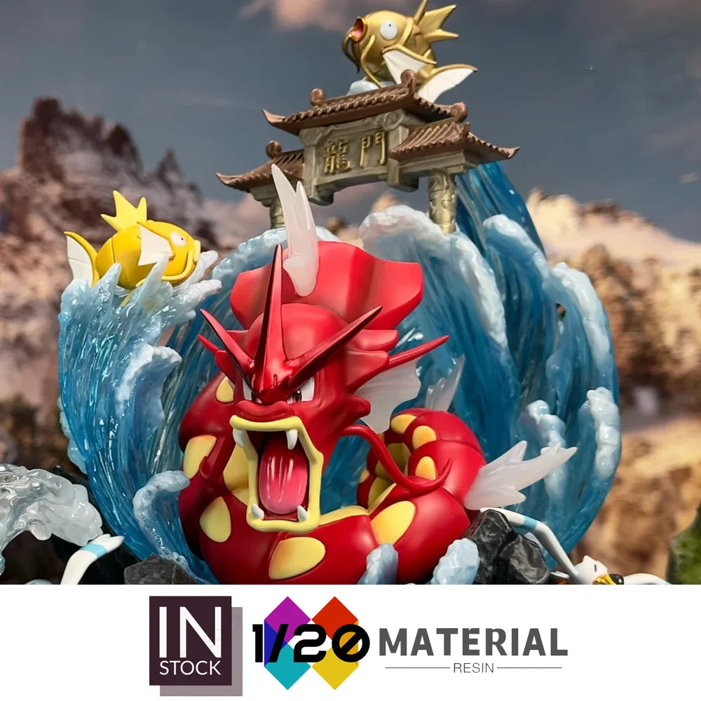 [In Stock]1/20 Resin Scale World [JB] - Magikarp & Gyarados [Split RE-MENT]