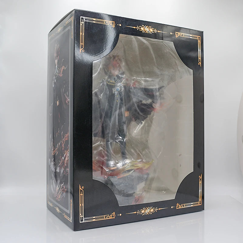 34cm Reborn! Tsunayoshi Sawada Anime Figure Sawada Tsunayoshi Action Figure Katekyou Hitman REBORN! Figurine Model Doll Toy Gift