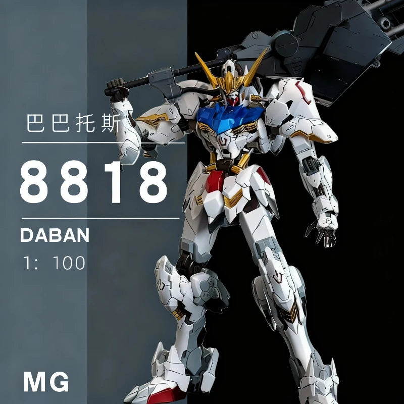 Daban 8818 MG 1/100 Hirm-Style Barbatos Assembly Model Kit Action Figures Doll 4th 6th Form Transformation Plastic Toys Boy Gift