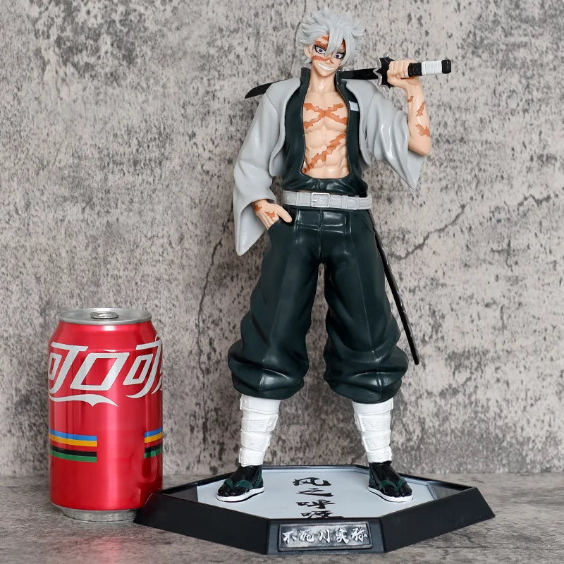 29cm  Kimetsu no Yaiba Anime Figures Yoriichi Daki Gyutaro 12 Style Action Figure Statue Model Doll Collection Toys Gifts