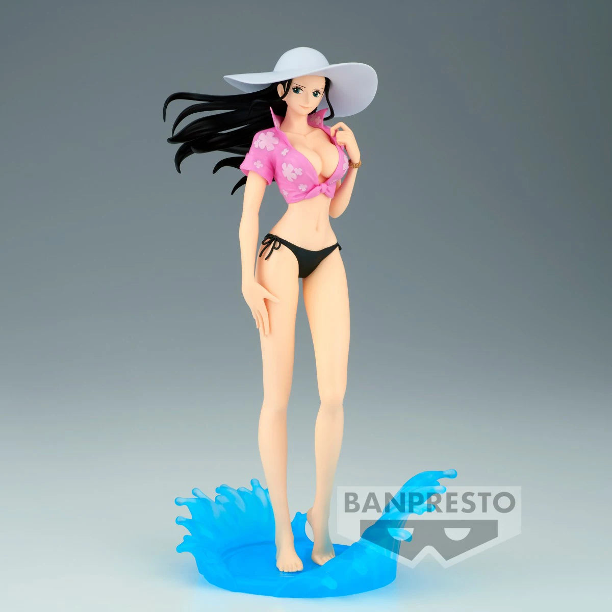 В наличност Banpresto Оригинална фигурка GLITTER&amp;GLAMOURS SPLASH STYLE ONE PIECE NICO ROBIN Аниме Kawaii Екшън фигурка Колекционерски модели играчки