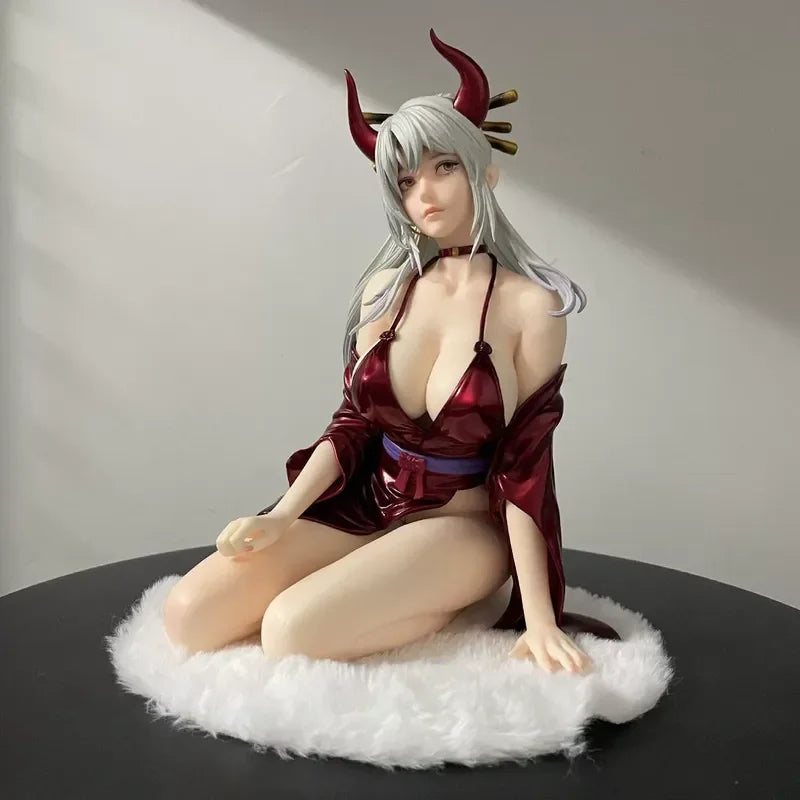 One Piece Yamato Kimono 21 Cm Gk Pvc Painted Figure Anime Peripheral Collectible Statue Desktop Ornament For Adult Collectors