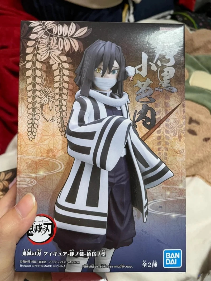 Bandai Original Kimetsu No Yaiba Anime Figure Vol.15 Iguro Obanai Action Figure Collectible Model Ornaments Toys Birthday Gifts
