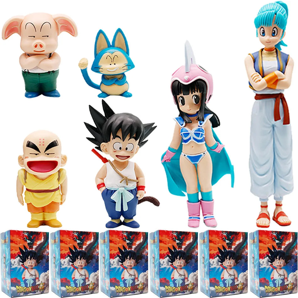 New 9-21CM Anime Dragon Ball Z Figure DBZ Goku krillin Figure PVC Anime Collectible Model Toys Gifts