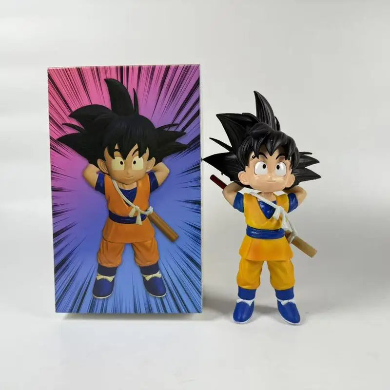 2026 New Q Version Dragon Ball Ssj3 Vegeta Figure  Super Saiyan 3 Goku Action Figures Collection Model Toys Birthday Gifts Decor