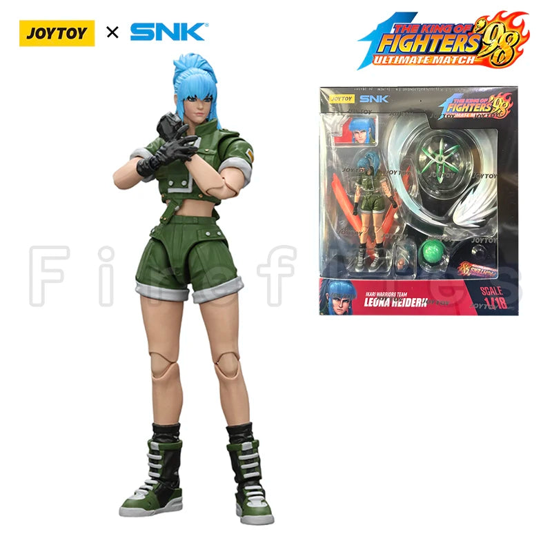 1/18 JOYTOY Action Figure SNK KOF'98UM Ikari Warriors Team Anime Model Toy