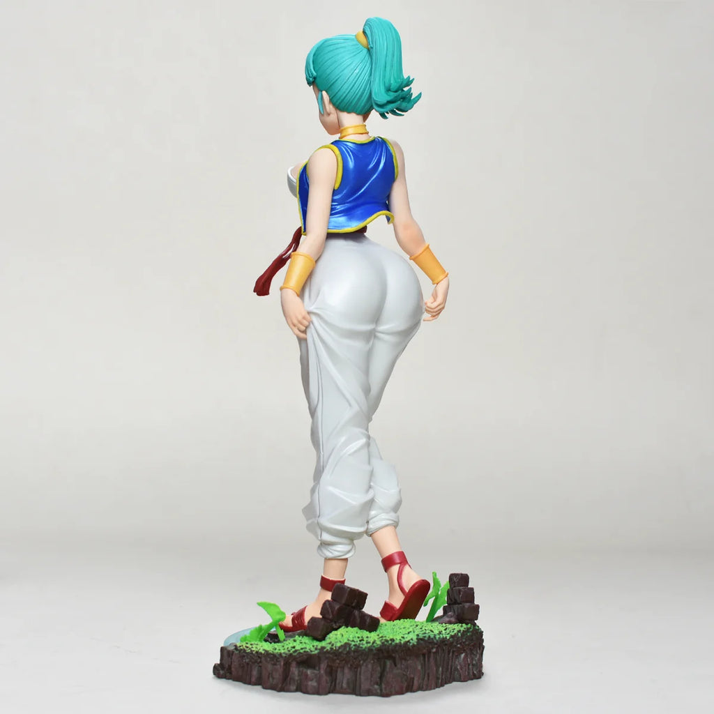 28cm/11in Anime Dragon Ball Z Figure Bulma Action Figure DBZ Statue Collectible Model Toys Gift