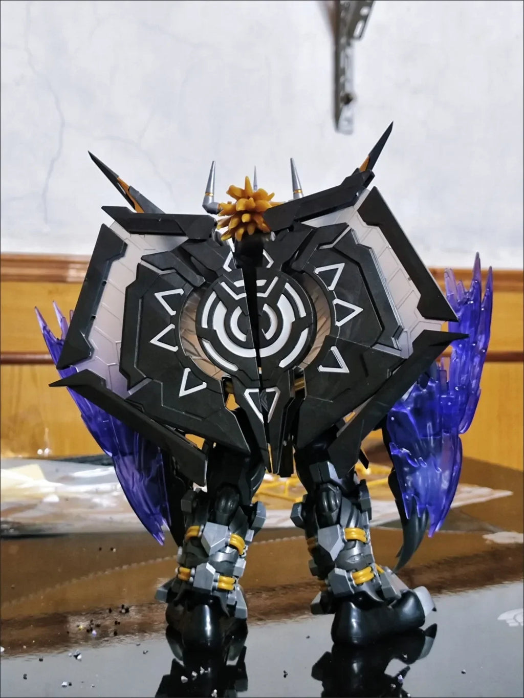 Frs Wargreymon Upgraded Version With Special Effects Parts Digimon Anime Figure Assembly Model Kit Action Figure Collection Toys