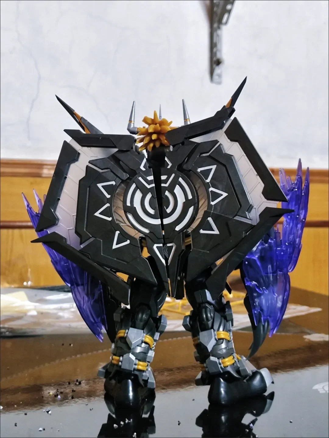 Frs Wargreymon Upgraded Version With Special Effects Parts Digimon Anime Figure Assembly Model Kit Action Figure Collection Toys