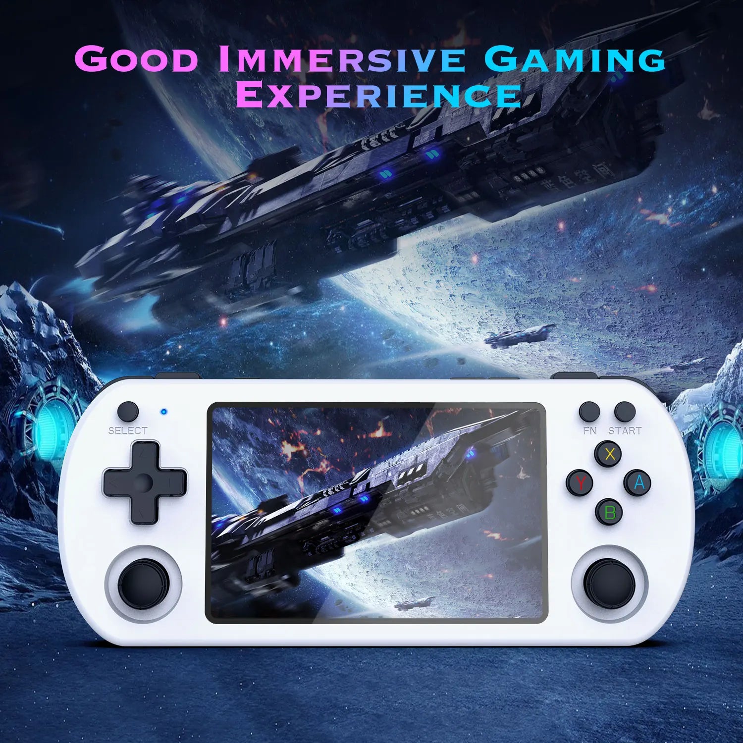 U8 Retro Handheld-Videospielkonsole Linux-System 4,0 Zoll IPS-Bildschirm Tragbarer Pocket-Videoplayer R36S 64G 128G Game Boy Geschenk