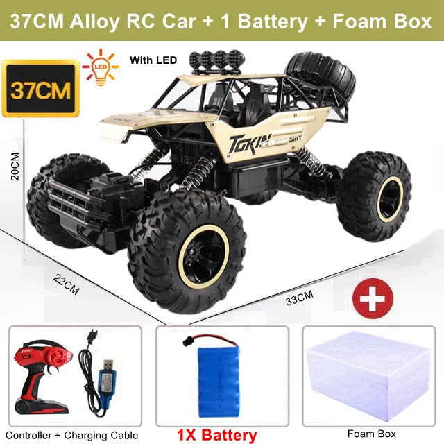 Oike RC-Auto, ferngesteuertes Kletterfahrzeug, für den Außenbereich, Geländewagen, 4WD, Renn-Driftautos, Spielzeug, Geschenk für Kinder und Erwachsene