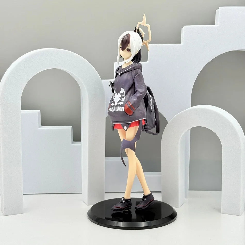 Anime Blue Archive Kayoko Figur Kapuzenpullover Kayoko Onikata Figur Schönes Mädchen Stehende Haltung Figur PVC Spielzeug Geschenke
