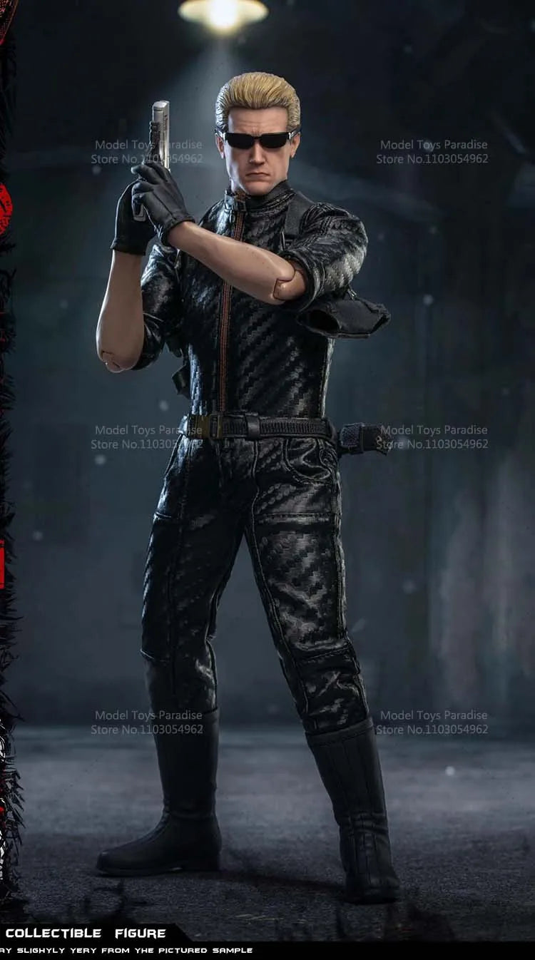 PRESENT TOYS PT-sp84 1/6 Collectible Toys Wesker Double Head Men Soldier 12Inch Full Set Action Figure Model Gifts