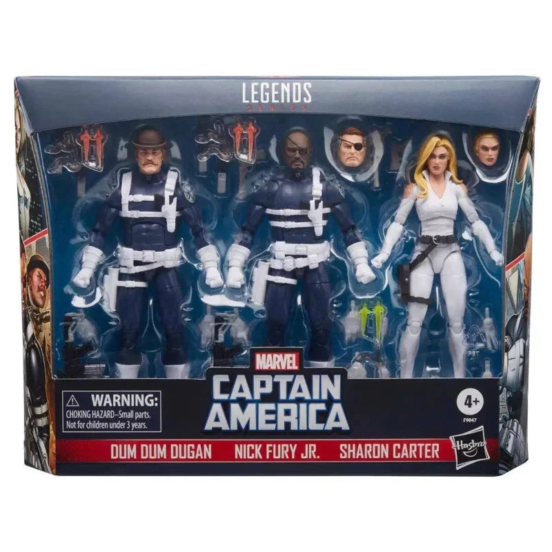 Marvel Legends S.H.I.E.L.D. Nick Fury Dugan Natasha Romanoff Action Figure Room Decora Figurine Collection Model Toy Gifts