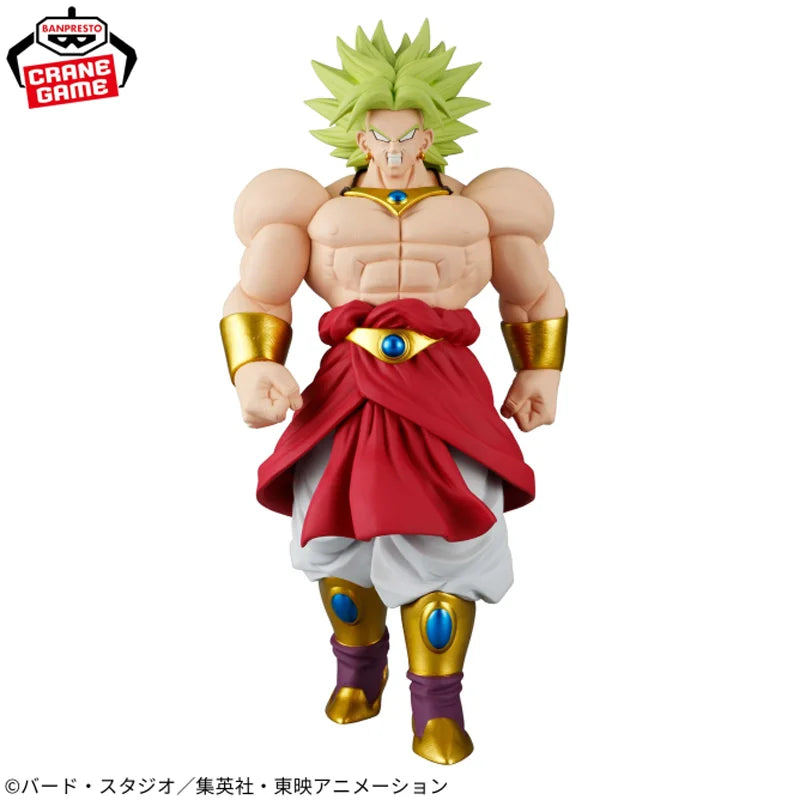 [Genuine Original] In Stock Bandai Banpresto Dragon Ball Z Solid Edge Works Broly II Anime Figure Model Collector Figurine Toys