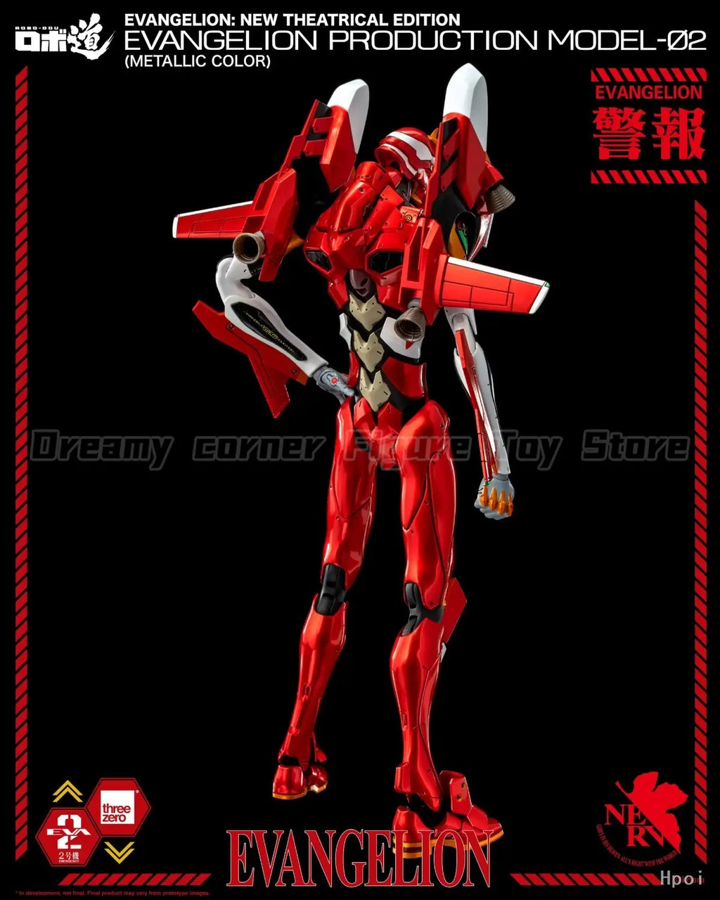 【In Stock】Threezero ROBO-DOU EVA Production Model-02 Metallic Color Mecha Collection Toy Model