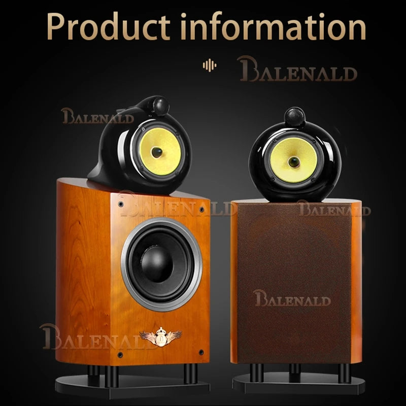 Fever High-Fidelity 8-Zoll-Bass Nautilus Audio Drei-Wege-Regal-Passiv-HiFi-Lautsprecher