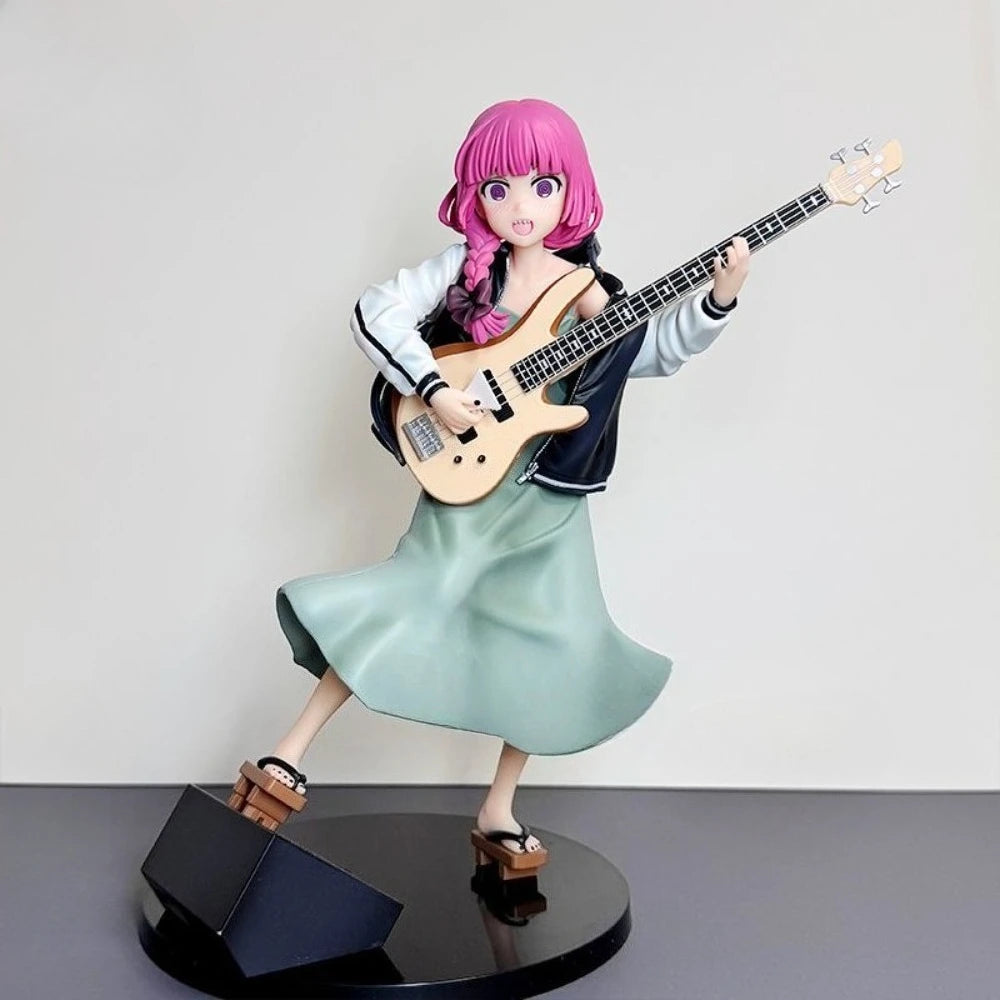 8.27in/21cm Anime Bocchi The Rock Figure Sick Hack Action Figures PVC Statue Model Collection Toys Gifts