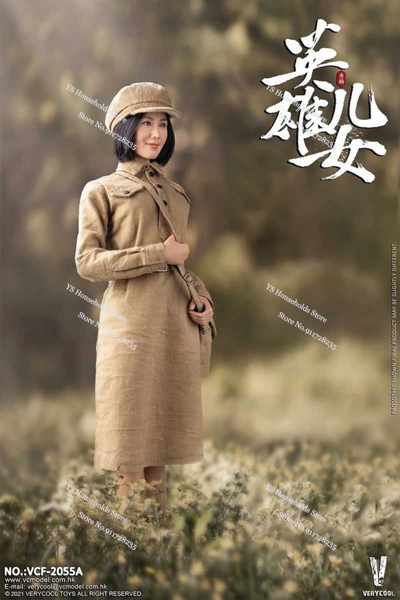 VERYCOOL VCF-2055 1/6 Xiumei VCF-2056 Jianjun Heroic Sons and Daughters Chinese People's Volunteer Army 12" Male Female Figure