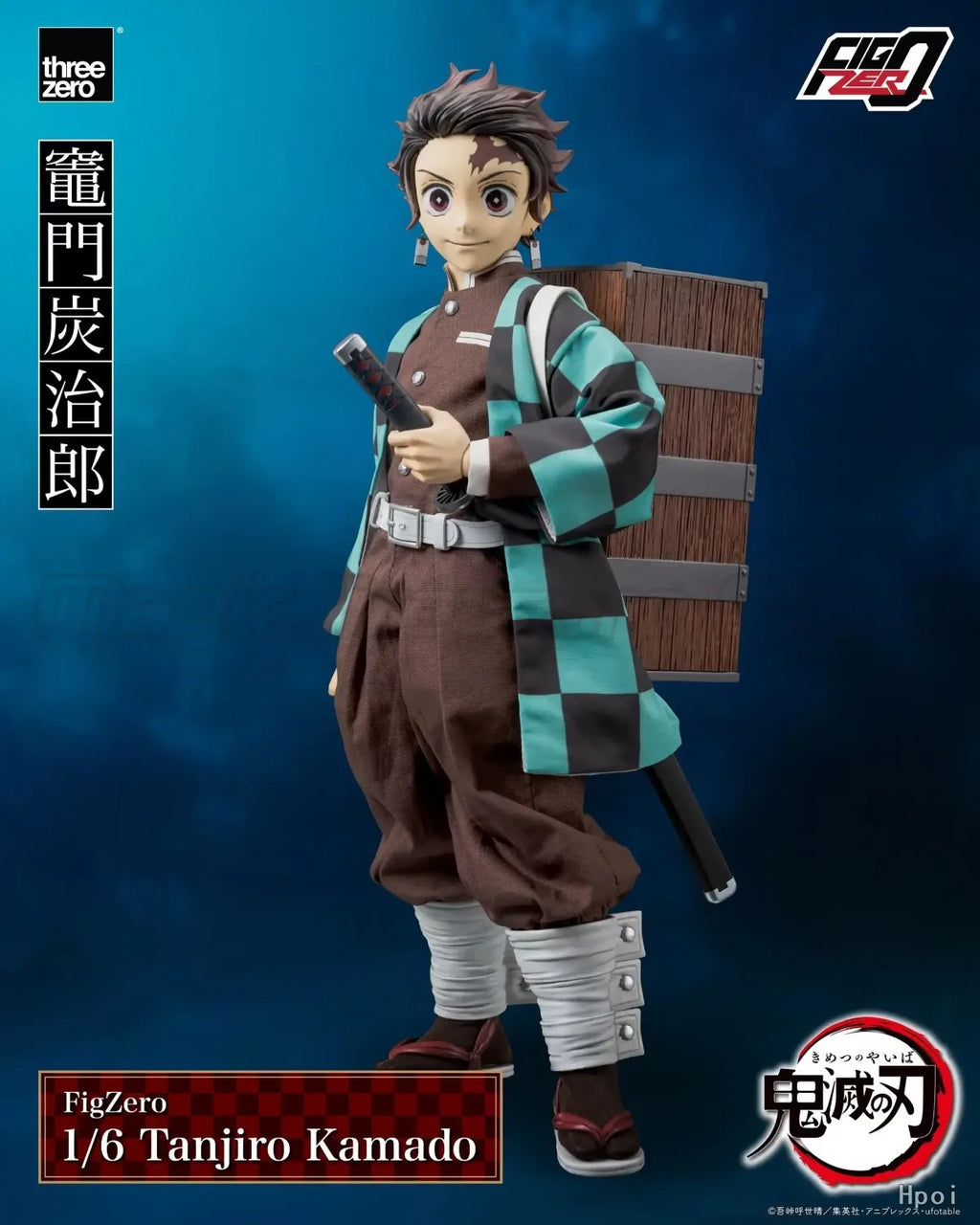 【MT】Original Threezero FigZero Blade of Demon Destruction Kamado Tanjirou 1/6 Action Figure Model Collection