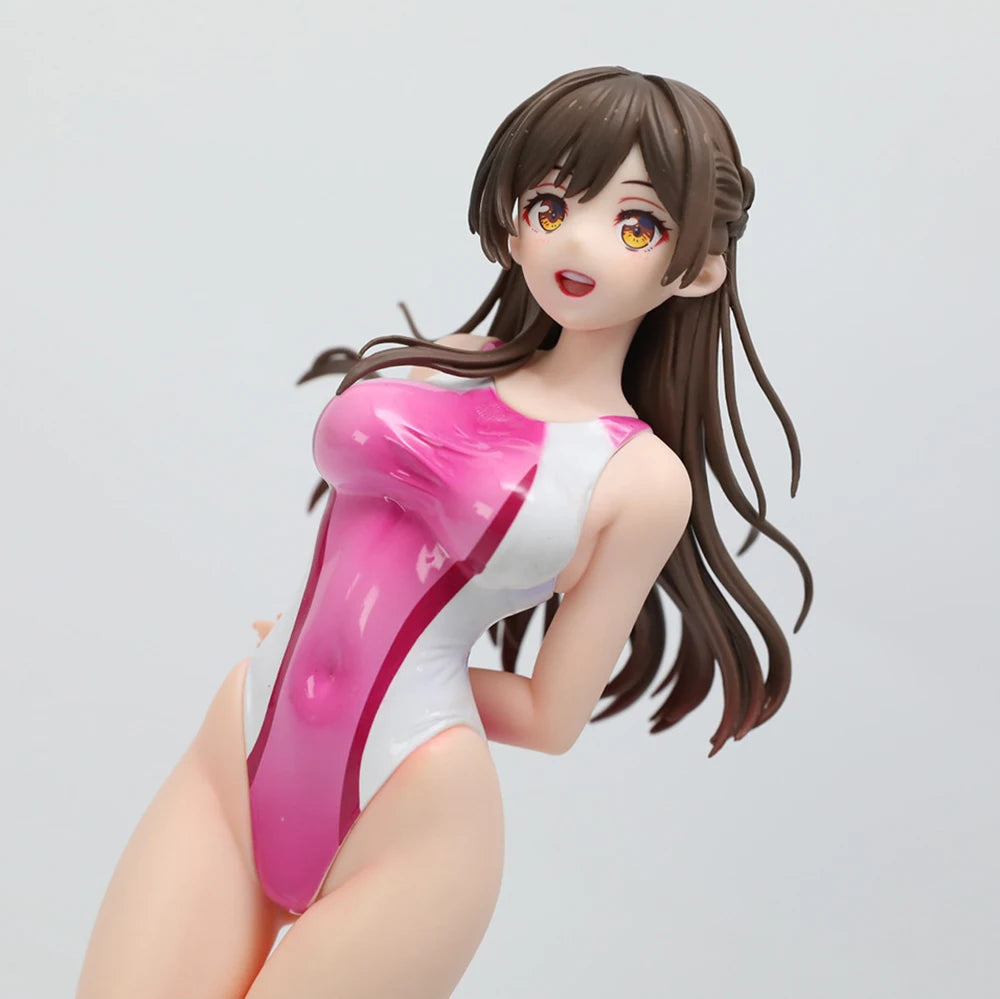 25cm Anime Hobby JAPAN Ichinose Mizuhara Chizuru 1/7 PVC Action Figure Collection Model Toys Gift