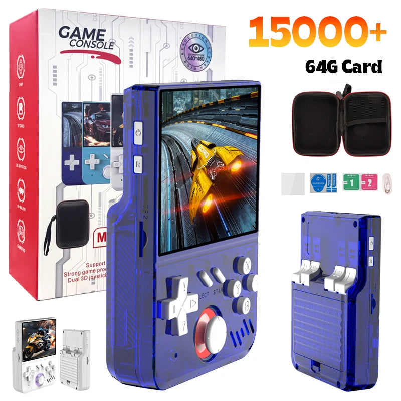 MyMini Portable Retro Handheld Game Console 640*480 IPS Screen Classic Video Game Console Linux System Children's Gift