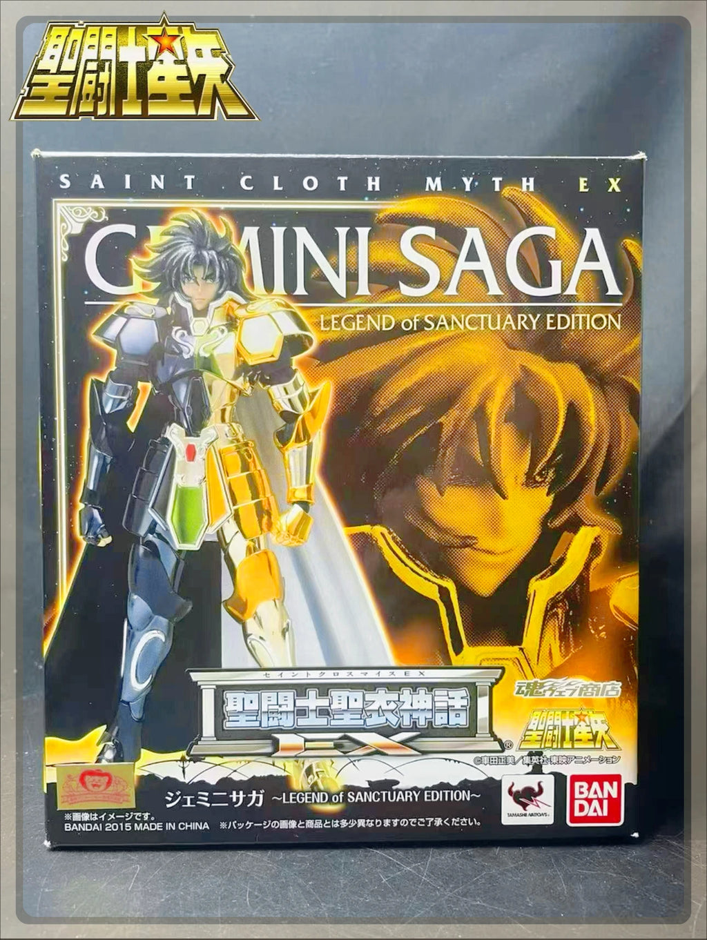 Bandai Saint Seiya Myth Cloth EX Legend of Sanctuary Anime Model Toys for Boys Gifts Original Box Collectible Model Decoration