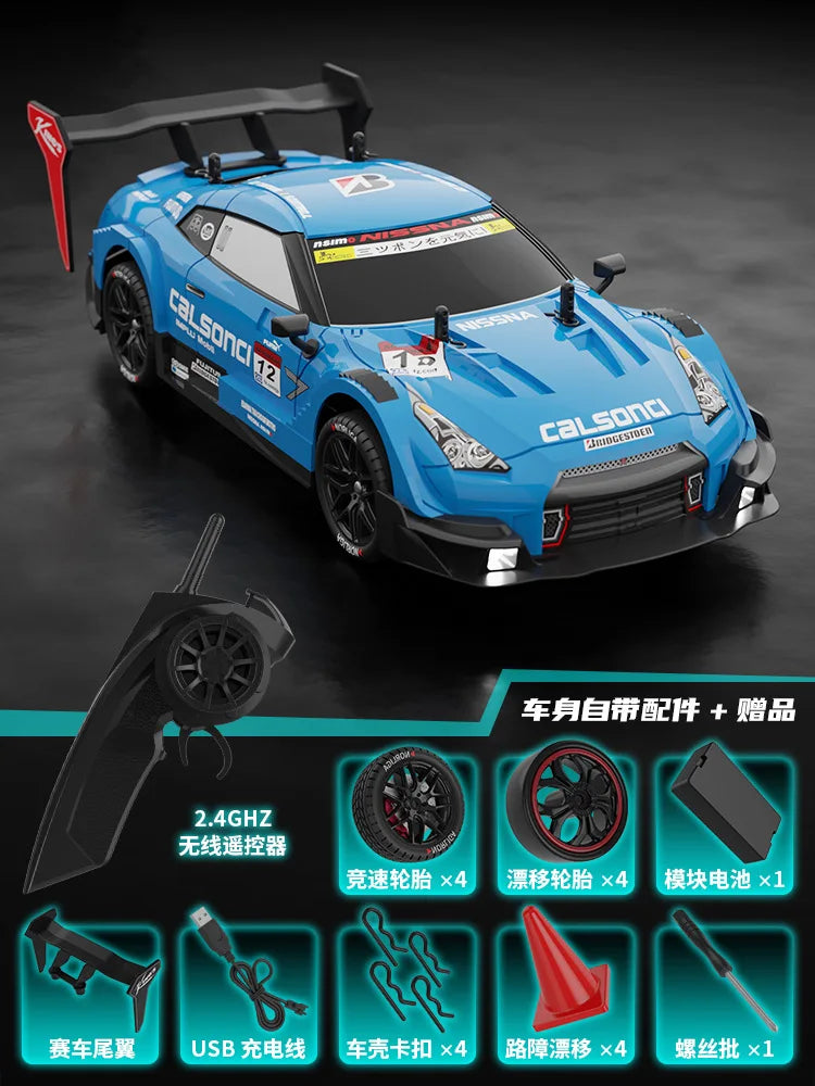 GTR 2.4G Drift Racing Car 4WD Off-Road,Remote Control Vehicle Electronic Hobby Toys For Kids RC Car