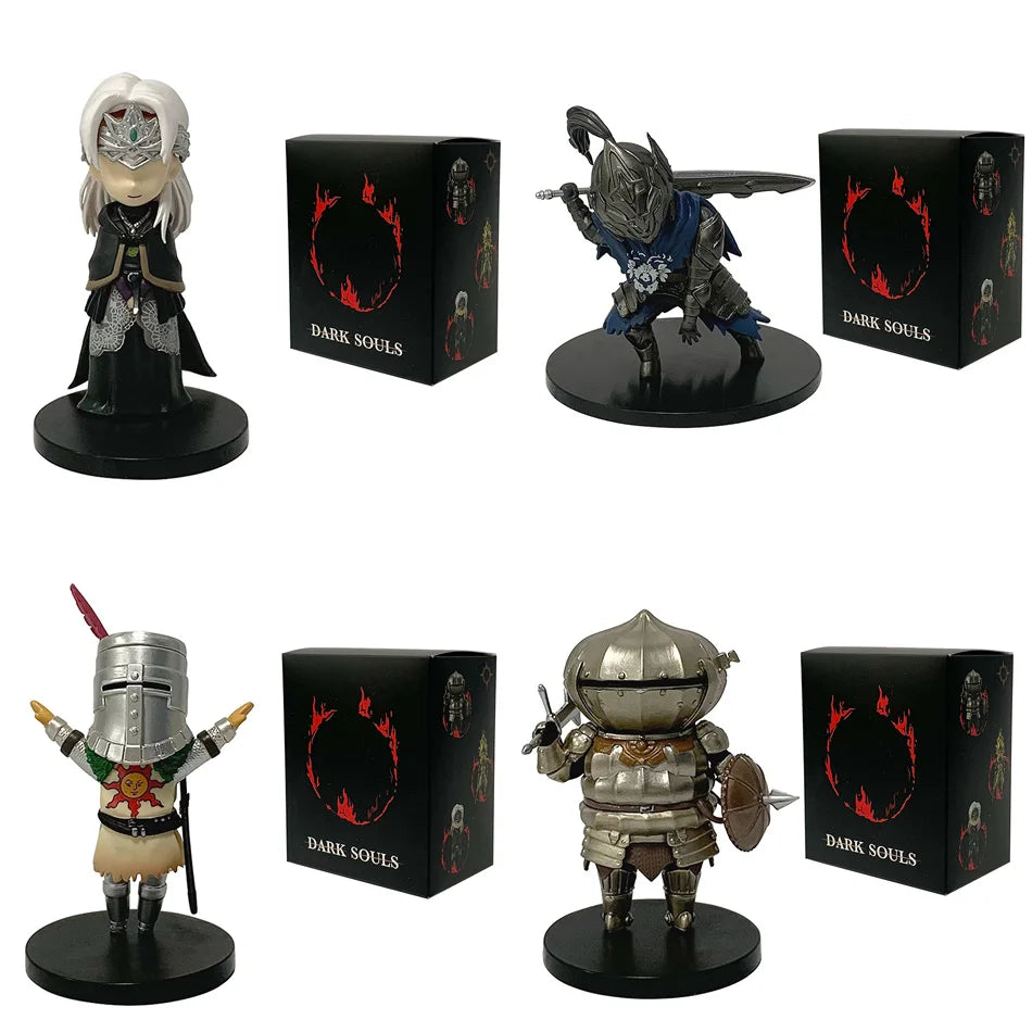 Dark Souls Artorias The Abysswalker Onion Knights Solaire of Astora Fire Keeper PVC Figure Collectible Model Toys