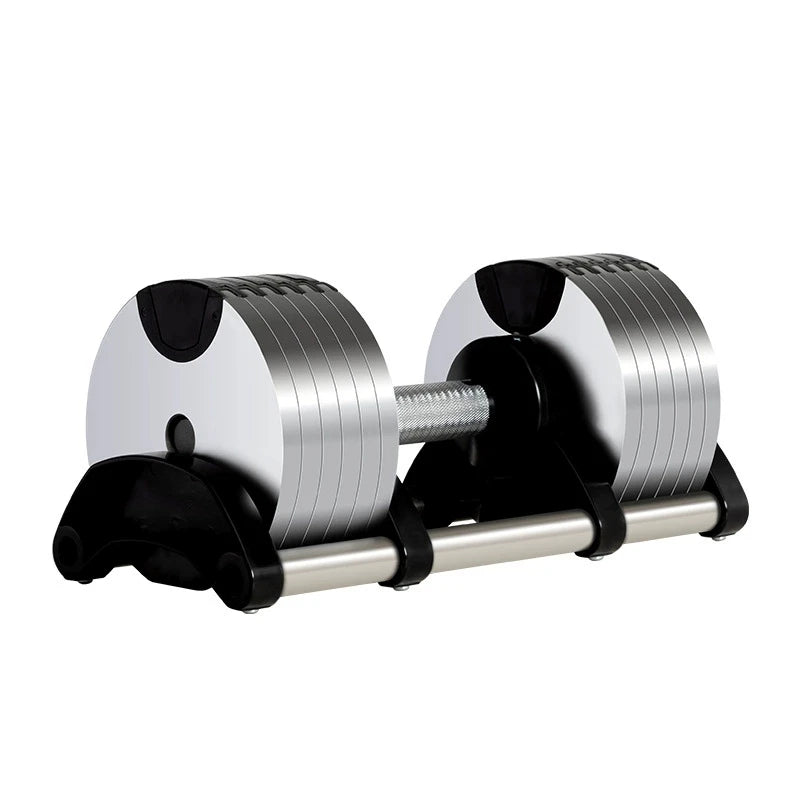 Ein Paar verstellbare Hanteln mit 40 kg und automatischem Ersatz für gusseiserne Hanteln für das Heimfitnessstudio