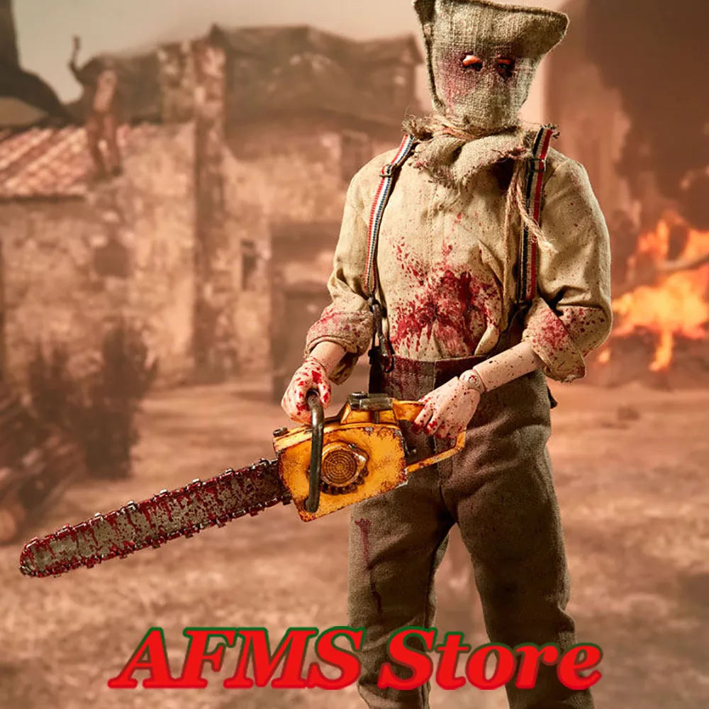 Hot Heart 1/6 FD013 Scale Collectible Figure Zombie Chainsaw Killer 12Inch Men Soldier Action Figure Model Toys