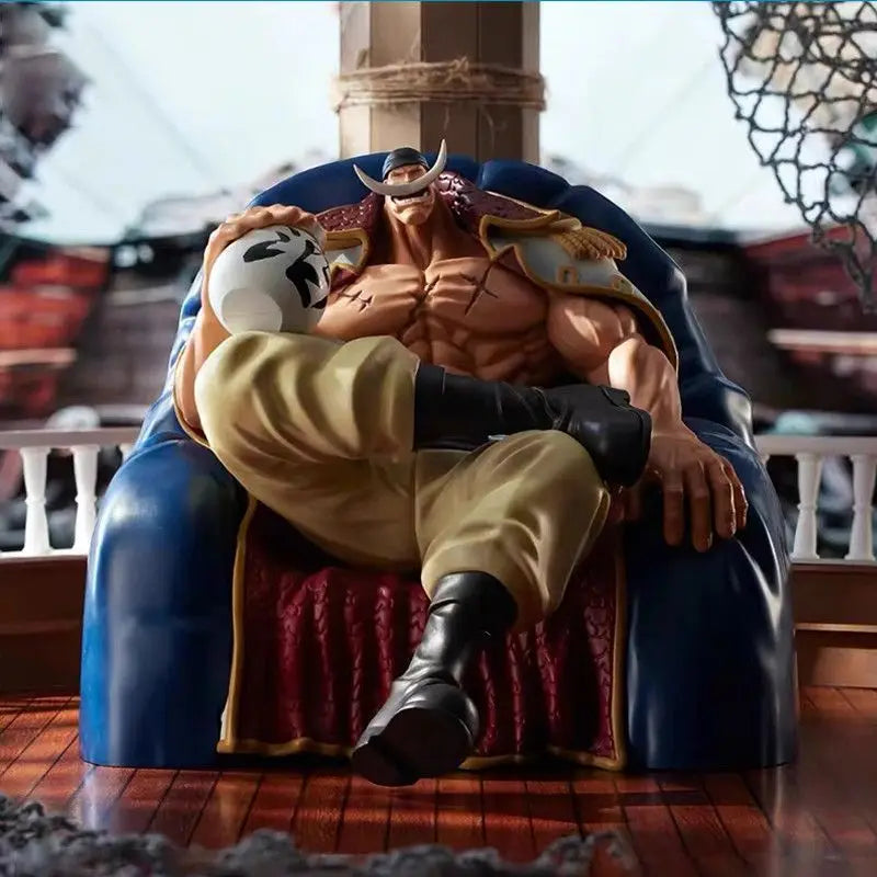 Trendy Play Japanese Comics Bandai Banpresto Ichiban Kuji One Piece  Edward Newgate  Peripheral Ornaments Action Figures Model