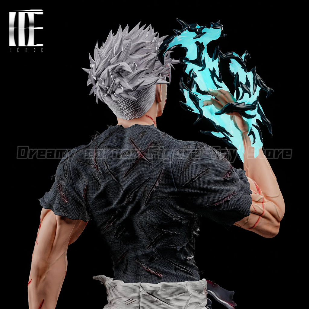 【In Stock】Jujutsukaisen Satoru Gojo GK Limited Customized Damaged Version Contact Customer Service Before Purchasing 1/6 Scale