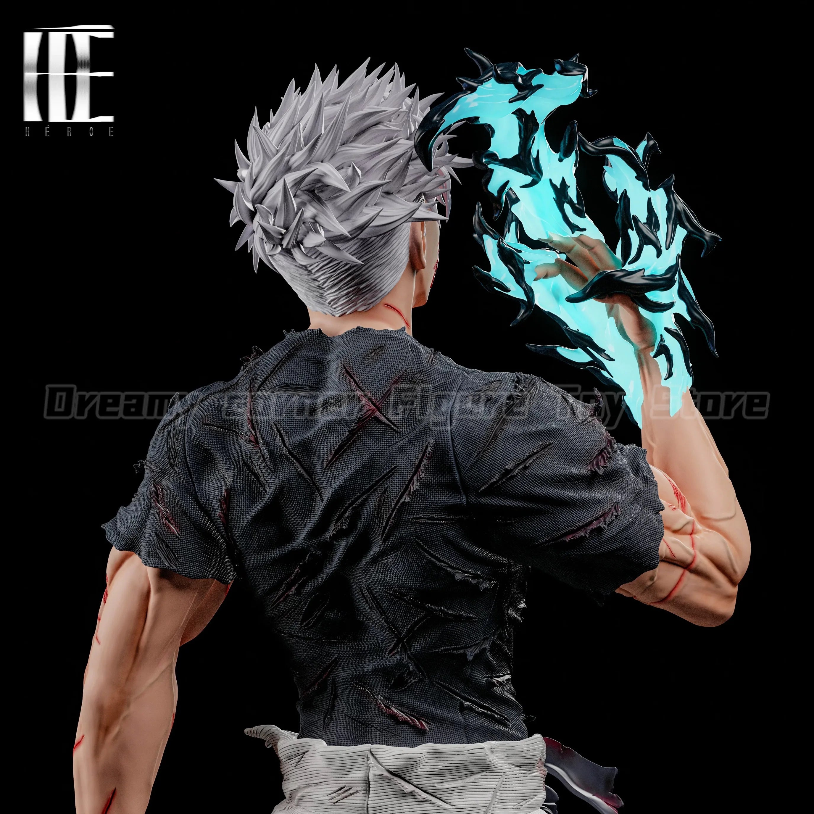 【In Stock】Jujutsukaisen Satoru Gojo GK Limited Customized Damaged Version Contact Customer Service Before Purchasing 1/6 Scale