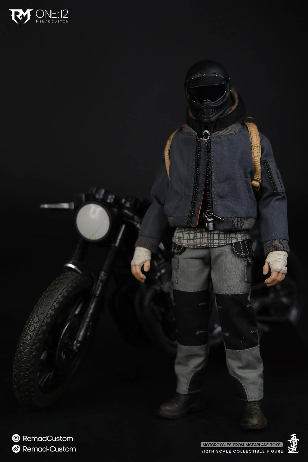 TYCTOYS IN STOCK Remad Custom RM-013 Motor Wanderer 1/12TH SCALE Daction Action Figure Toy Collection