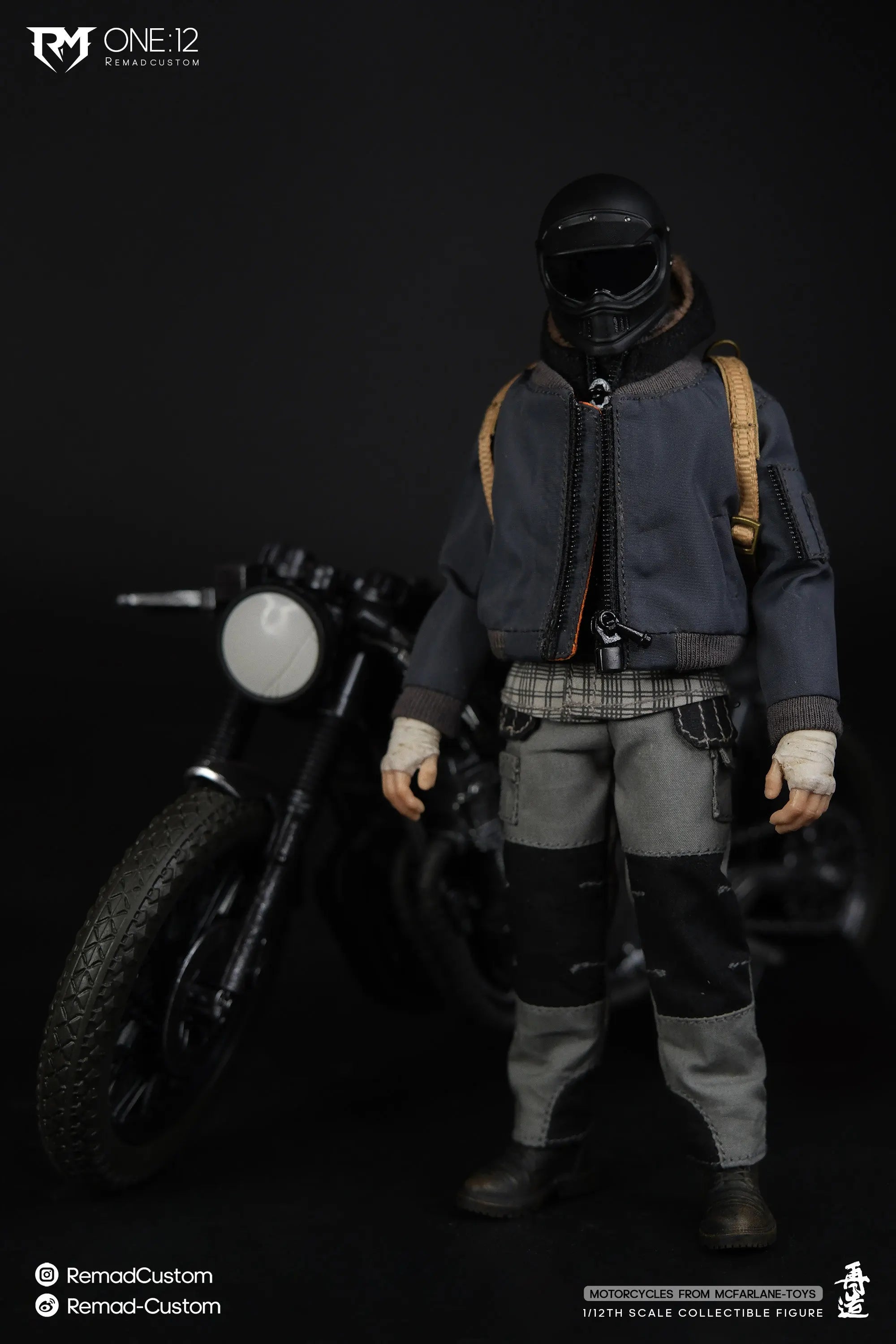 TYCTOYS IN STOCK Remad Custom RM-013 Motor Wanderer 1/12TH SCALE Daction Action Figure Toy Collection