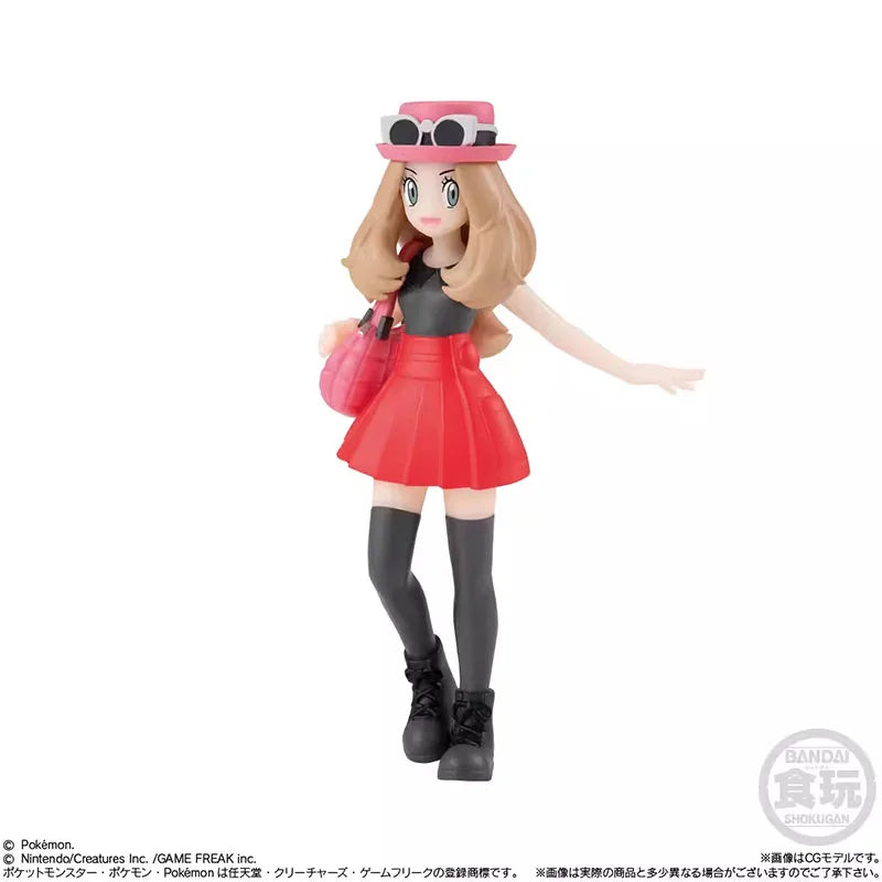 Bandai Figure Pokemon Scale World Anime Figures Kalos Region Candy Toys Serena  Action Figure Collection Toys For Boys Gift
