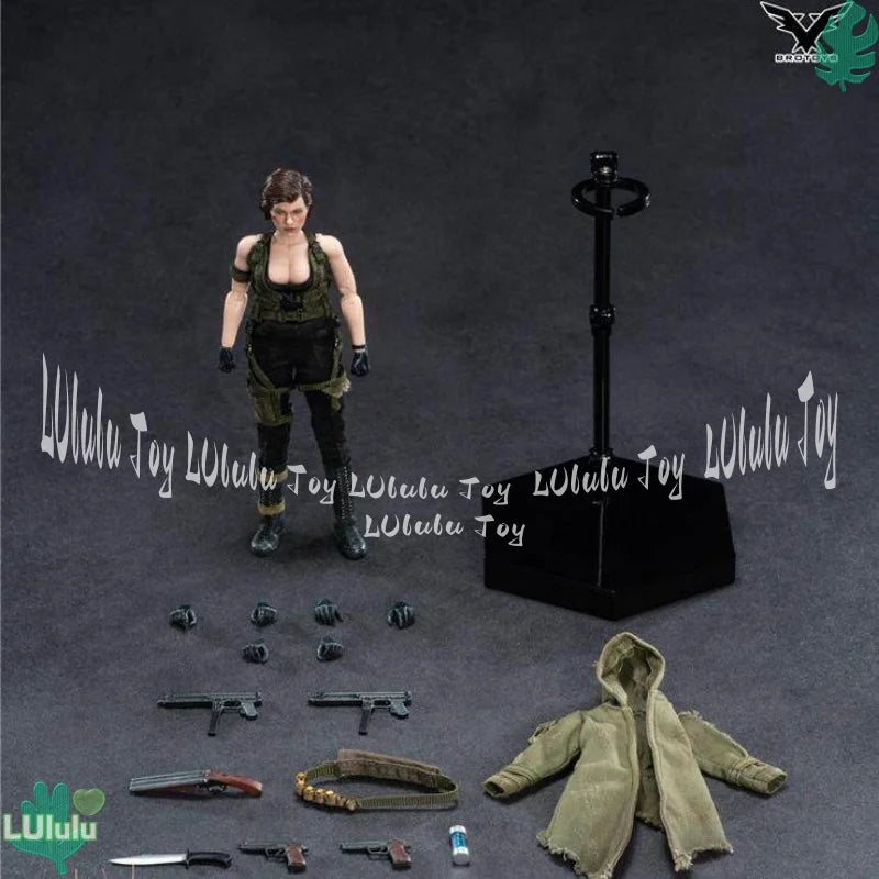In Stock Brotoys Action Figure 1/12 Scale Articulated Alice Resident Evil Collectible Model Lr003 Lr004 For Adult Collectors Toy