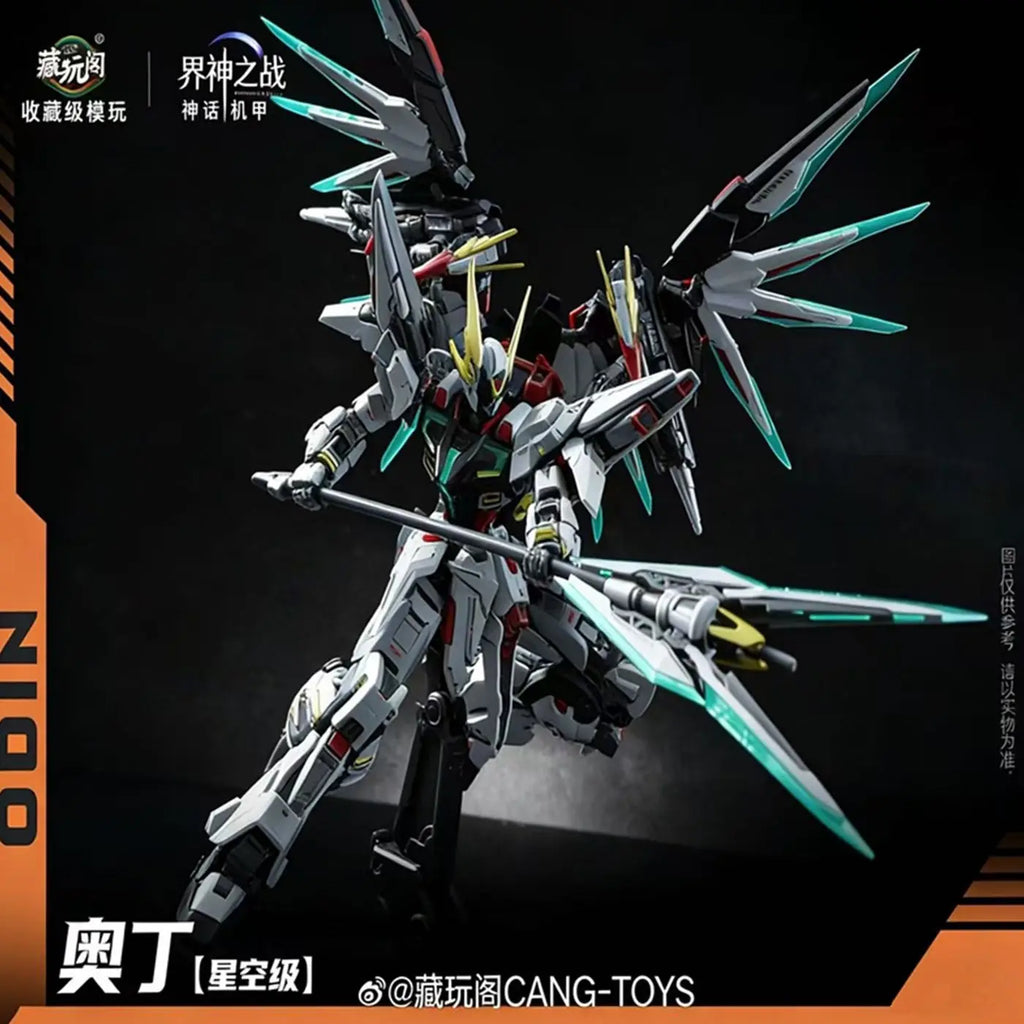 New Original CANG TOYS ODIN Assembly Model Kit The Battle of the World 1/100 Action Figure Mecha Collection Alloy Decoration Toy
