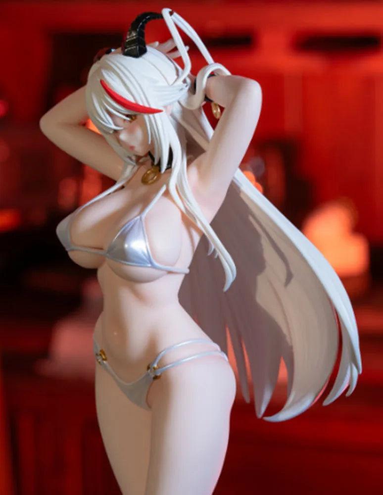 Game Azur Lane Figure KMS Ägir Action Figures Swimsuit Girls Figurine Pvc Doll Desk Decoration Statue Collection Model Toys Gift