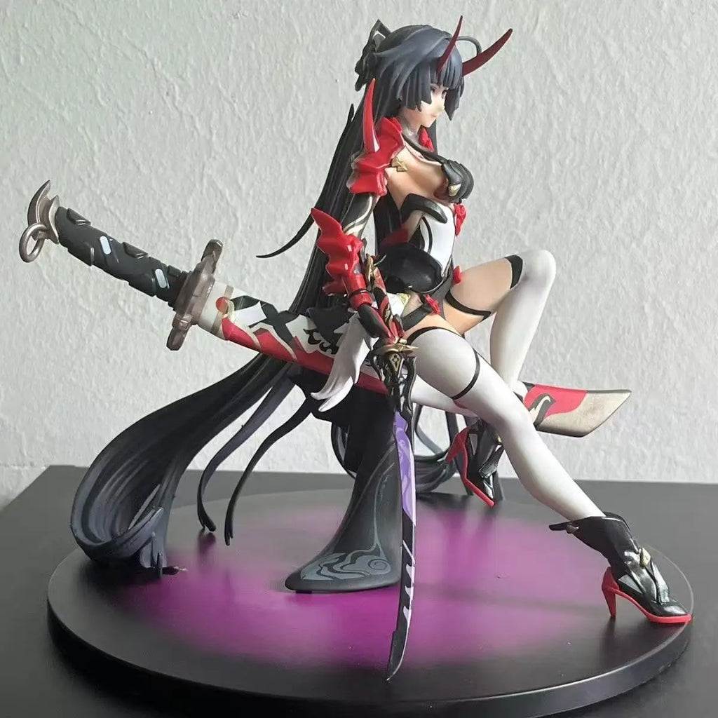 Honkai Impact 3 Raiden Mei Herrscher Of Thunder Lament Of The Fallen Game Figure Model Ornament Collection Toys Kids Gifts