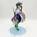 19 cm Genshin Impact Anime Figur Xiao Actionfigur Klee Paimon Qiqi Figur PVC Desktop Ornamente Sammlermodell Spielzeug für Erwachsene