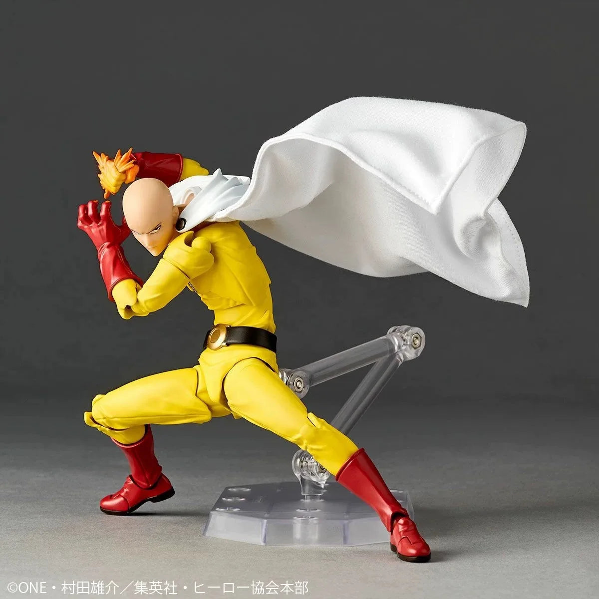 Original Kaiyodo Revoltech Amazing Yamaguchi One Punch Man Genos Anime Action Collection Figures Model Toys Saitama
