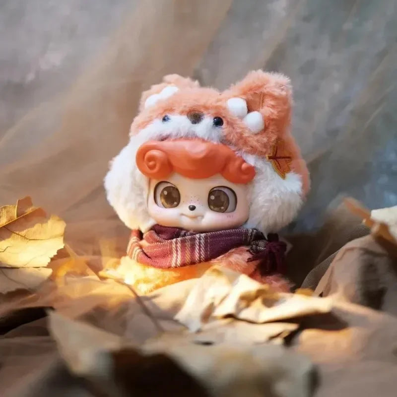 Q.Kids Animal Preschool Series Figure Blind Box Surprise Gift Cartoon Plush Dolls Q Baby  Mystery Box Model Decor Kids Gift Toys