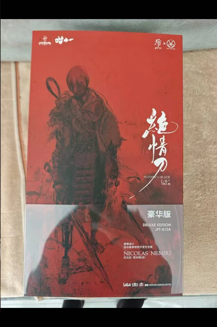 In Stock JPT-012 1/6 Women Soldier Ruthless Blade Stray Cat White Tiger 12Inch Anime Model Toys for Boys Gifts Original Box