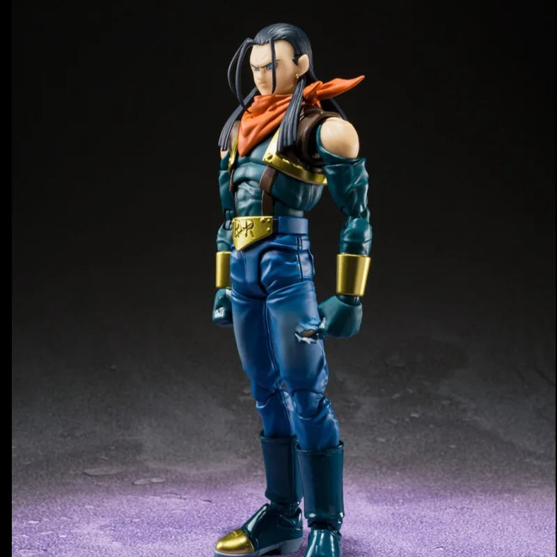 New Domestic Gt Shf Artificial Human No.17 Tranx Small Fangjiru Figurine Movable Desktop Ornament Model Cartoon Birthday Gift