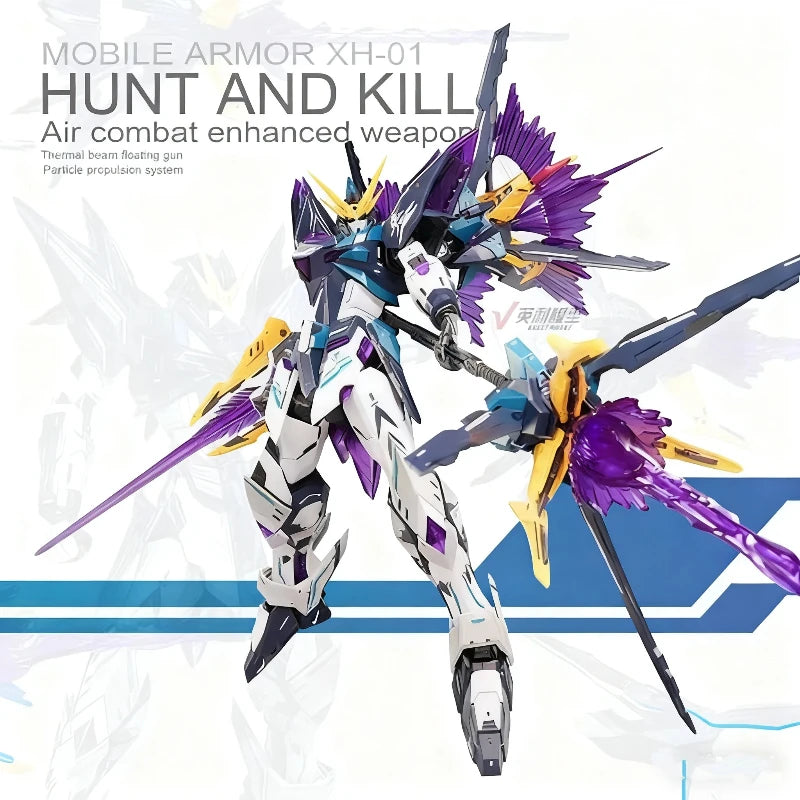 1/100 Snaa Super Model Hunter Falcon Soul Awakening Assembly Model Kit Action Figures Desktop Decoration Boy Surprise Gifts Toys