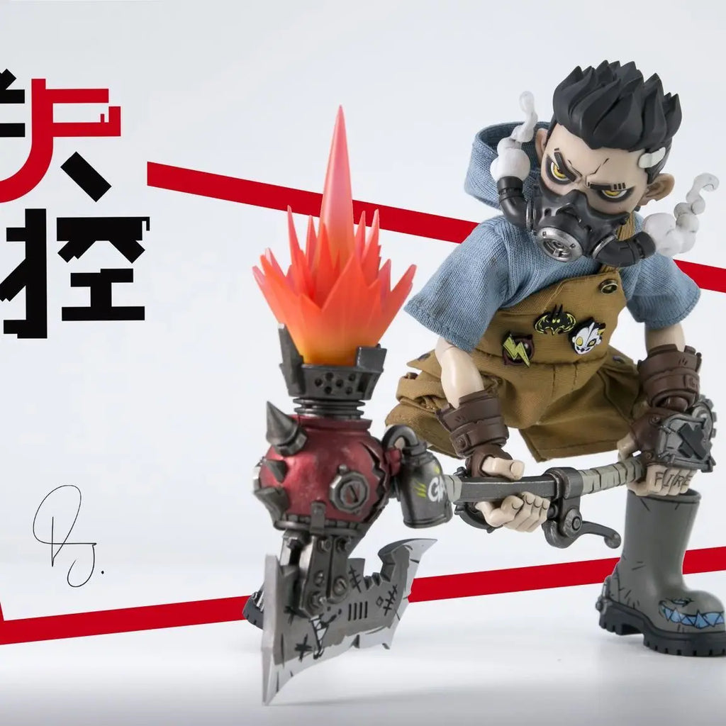 Pre-Sale D_one Studio Rage-Zboys Series Tooth Boy Yazai 1/12 Scale Collectible Action Figure Toy Model For Adults