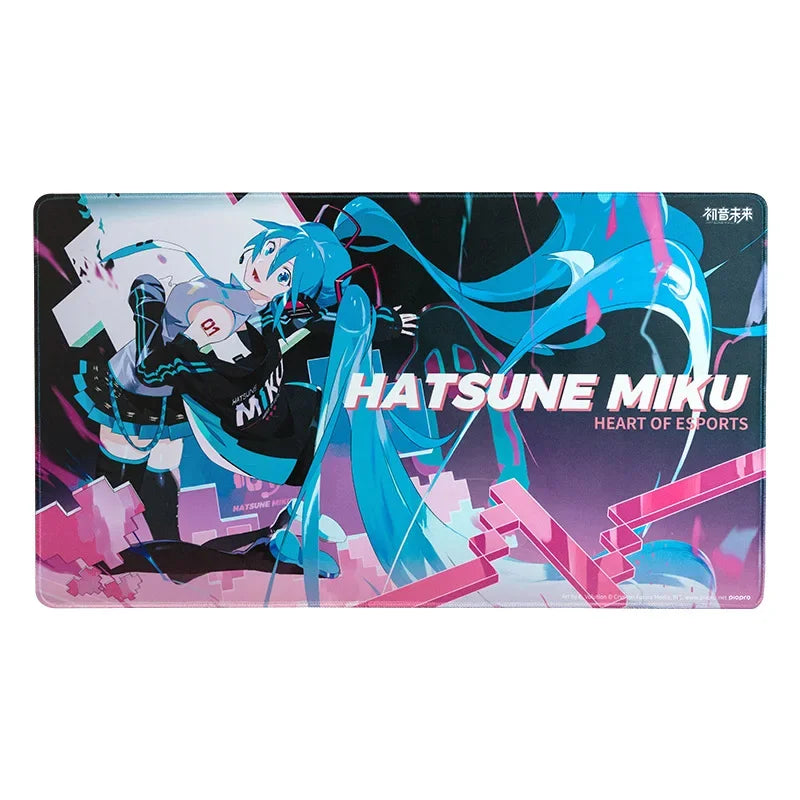 Hatsune Miku Esports Heart Series Set Mechanical Keyboard Mouse Mouse Pad Water Cup Headphones Paper Box Premium Desktop Gift