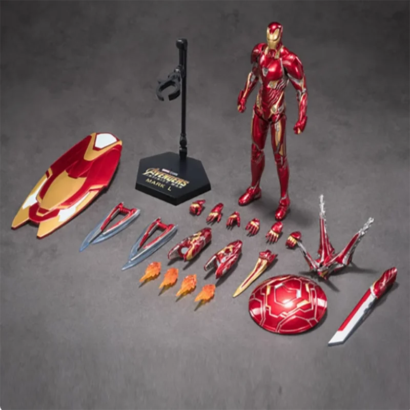 Hot Marvel Mk50 Iron Man Moveable Mechanical Toy Model Gift For Boys Birthday Collectible Action Figure Toys